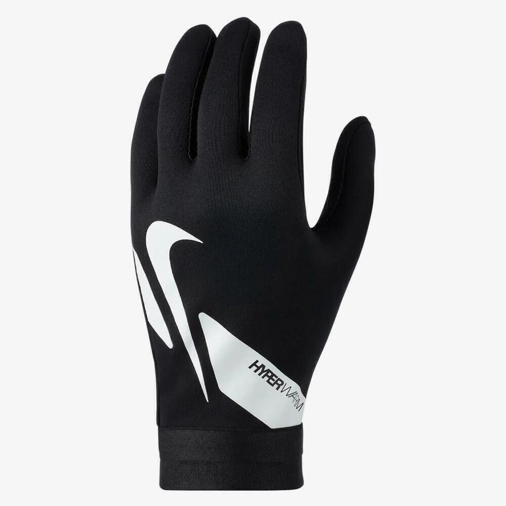 Nike Academy HyperWarm Gloves XL Black/White Windstopper NWT Soccer Football XL